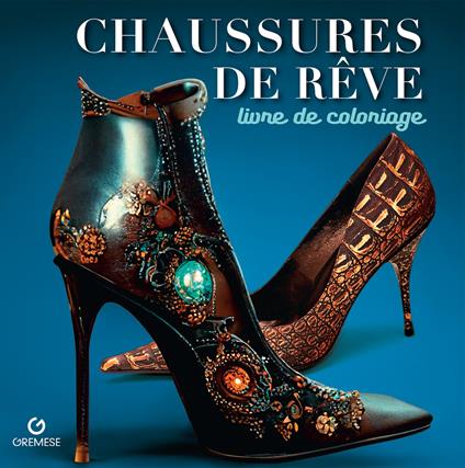 Chaussures de rêve. Livre de coloriage - copertina