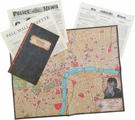 SHCI - Sherlock Holmes Consulente Investigativo Jack lo Squartatore e Avventure nel West End. Base - ITA. Gioco da tavolo - 5