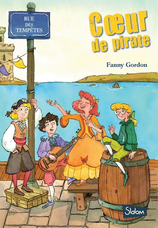 Rue des tempêtes (T2) : Cœur de pirate - Lecture roman jeunesse policier - Dès 8 ans - Fanny GORDON - ebook