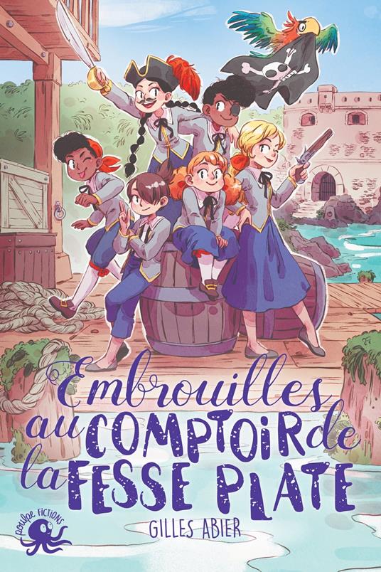 Embrouilles au Comptoir de la Fesse Plate - Gilles Abier,MINI LUDVIN - ebook