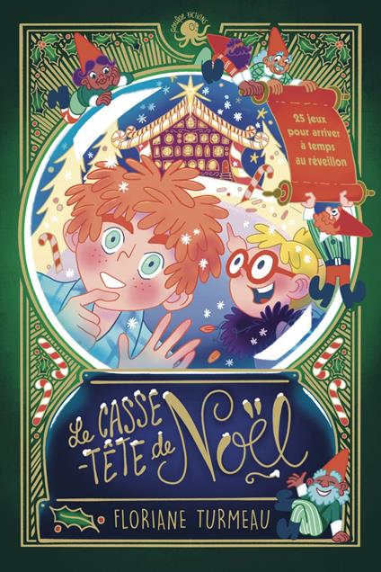 Le Casse-tête de Noël - 25 jeux pour arriver à temps au réveillon - Floriane TURMEAU - ebook
