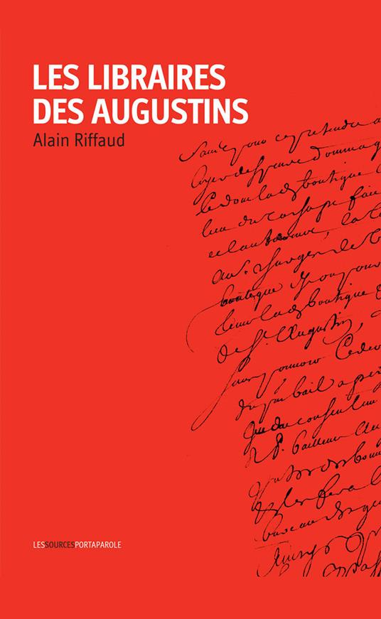 Les libraires des Augustins - Alain Riffaud - copertina