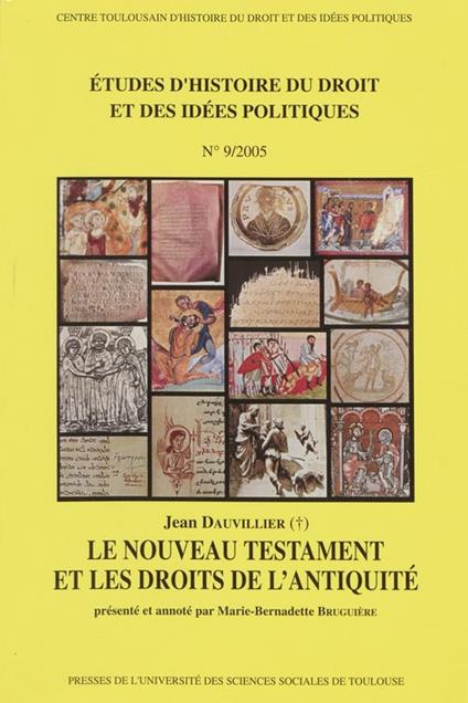 Le nouveau testament et les droits de l’Antiquité