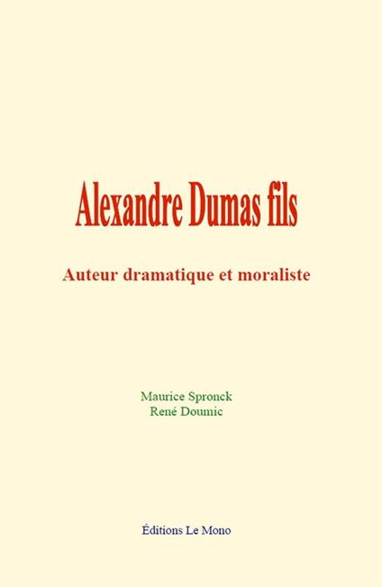 Alexandre Dumas fils