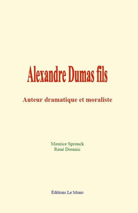 Alexandre Dumas fils