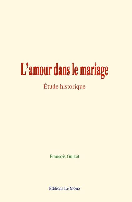 L’amour dans le mariage