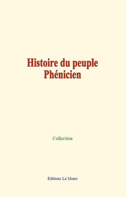 Histoire du peuple Phénicien