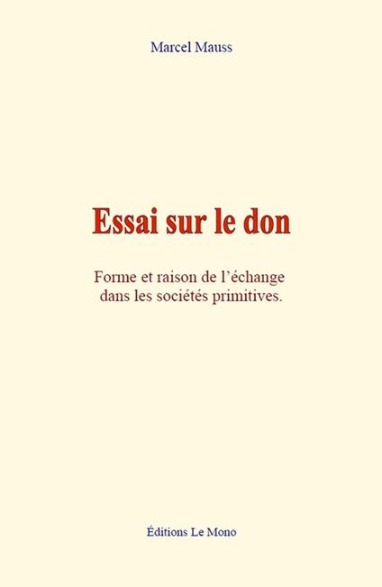 Essai sur le don