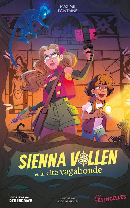 Sienna Vollen et la cité vagabonde - Maxime Fontaine,Lesdeuxpareilles - ebook