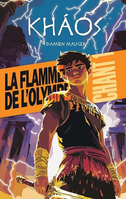 La Flamme de l'Olympe - Damien Mauger - ebook
