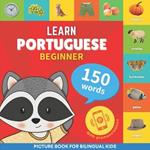 Learn portuguese - 150 words with pronunciations - Beginner: Picture book for bilingual kids