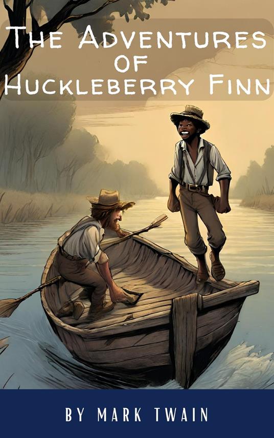 The Adventures of Huckleberry Finn - Mark Twain,Classics HQ - ebook
