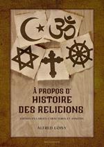 À propos d'histoire des religions