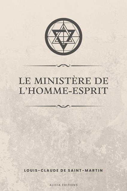 Le ministère de l’Homme-Esprit
