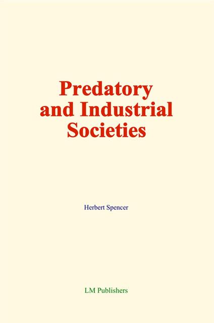 Predatory and Industrial Societies