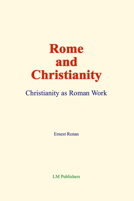 Rome and Christianity