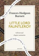 Little Lord Fauntleroy: A Quick Read edition