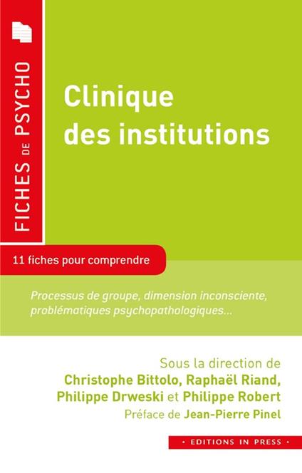 Clinique des institutions