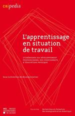 L’apprentissage en situation de travail