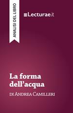 La forma dell’acqua - Andrea Camilleri (analisi del libro)