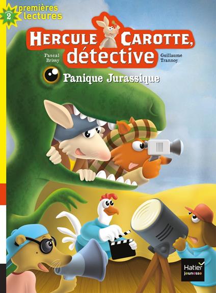 Hercule Carotte - Panique jurassique CP/CE1 6/7 ans - Pascal Brissy,Guillaume Trannoy - ebook