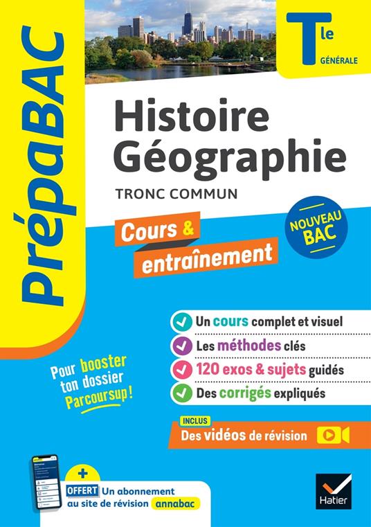 Prépabac - Histoire-Géographie Tle générale - Bac 2026