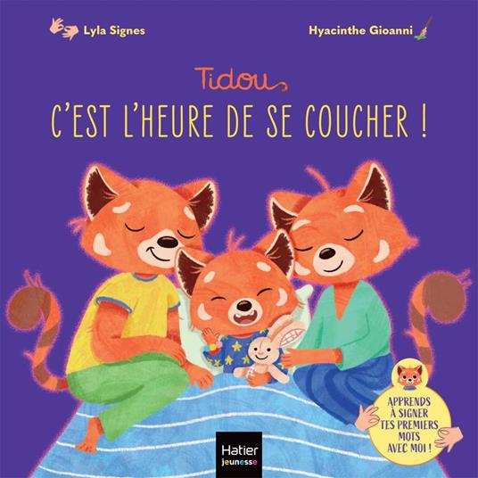 Tidou - C'est l'heure de se coucher ! - @lyla_signes,Lyla Signes,Hyacinthe Gioanni - ebook