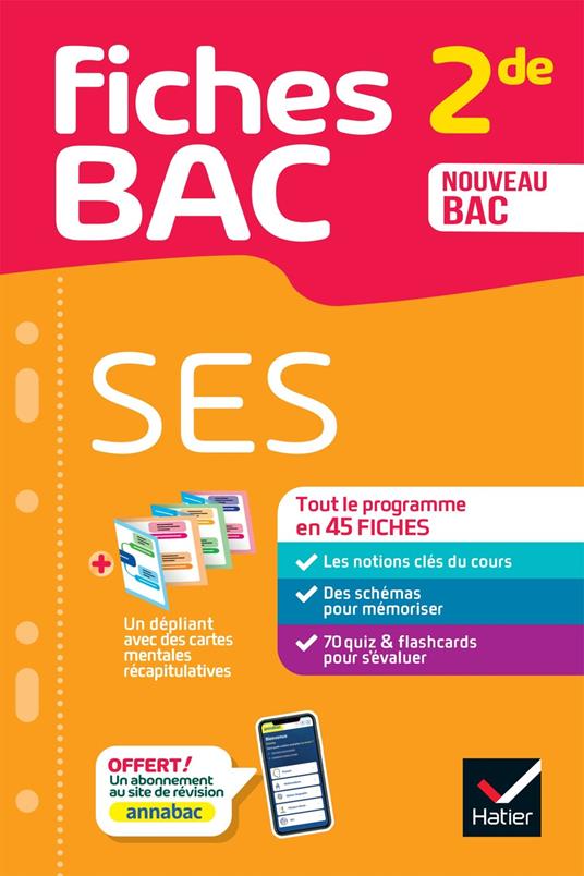 Fiches bac - SES 2de