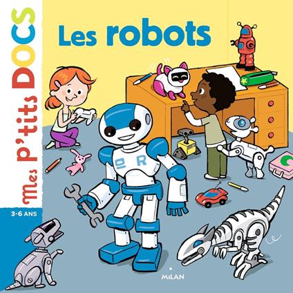 Les robots - Stéphanie Ledu,Didier Balicevic - ebook