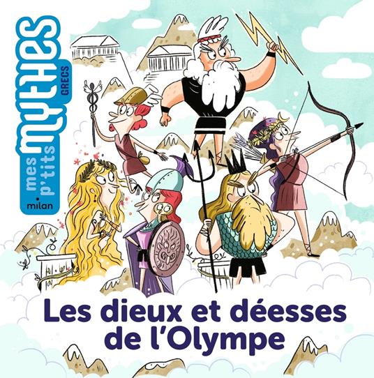 Les dieux et déesses de l'Olympe - Rose Marin,Jess Pauwels - ebook