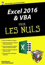 Excel 2016 & VBA Mégapoche Pour les Nuls