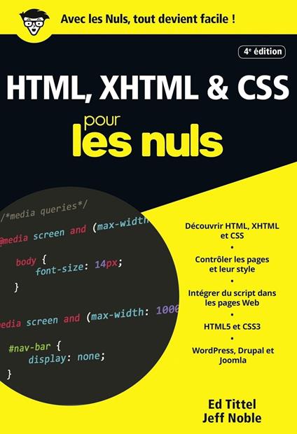HTML, XHTML et CSS Poche Pour les Nuls, 4e