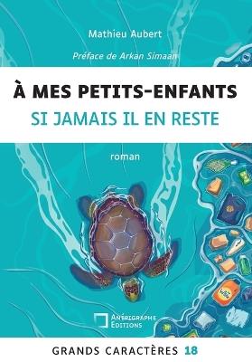 A mes petits-enfants si jamais il en reste: Grands Caractères 18 - Mathieu Aubert - cover
