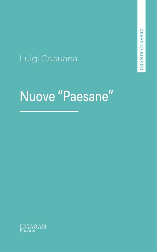 Nuove "Paesane" - Luigi Capuana - ebook