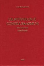Oratio pro. M. Tullio Cicerone contra Des. Erasmum (1531) ; Adversus Des. Erasmi Roterod. Dialogum Ciceronianum oratio secunda (1537) / Préface de Jacques Chomarat