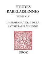 Etudes rabelaisiennes