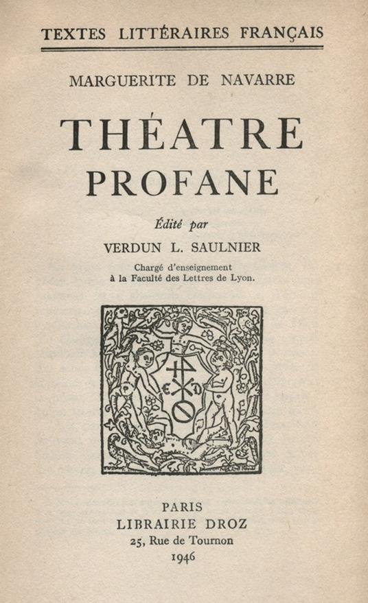 Théâtre profane
