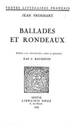 Ballades et rondeaux