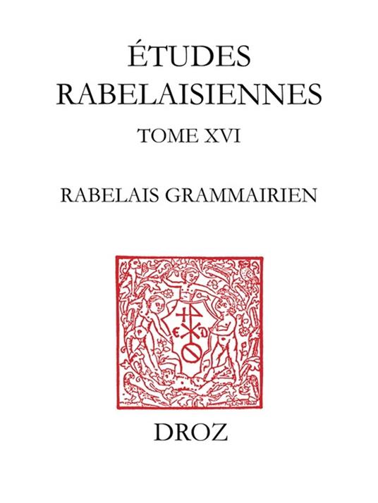 Rabelais grammairien