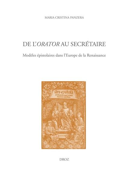 De l'orator au secrétaire