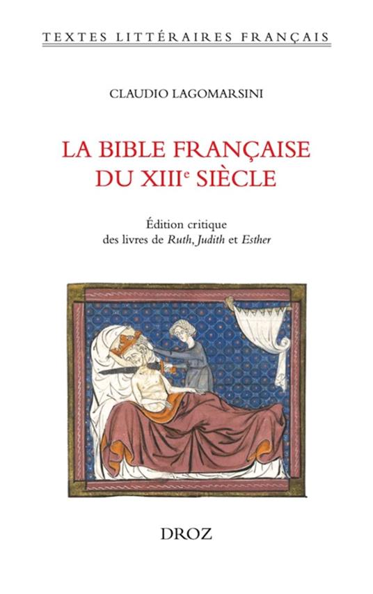 La Bible française du XIIIe siècle