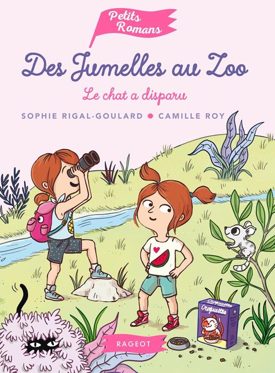 Des jumelles au zoo - Le chat a disparu - Sophie Rigal-Goulard - ebook
