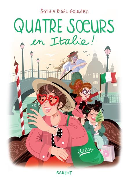 Quatre soeurs en Italie - Sophie Rigal-Goulard - ebook