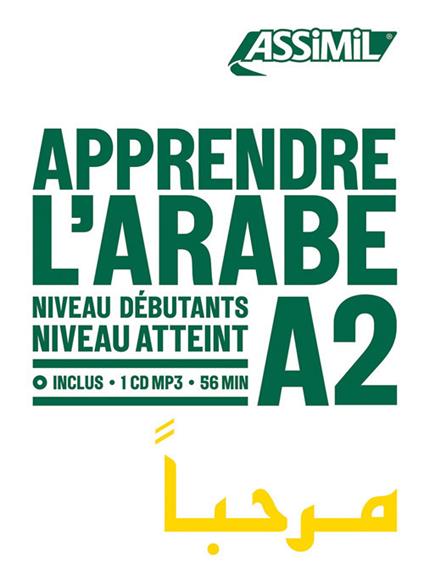 Apprendre l'Arabe. Niveau atteint A2. Con CD-Audio - Rita Nammour-Wardini - copertina