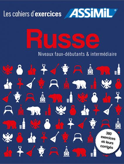 Russe. Coffret cahiers d'exercices. Faux-débutants et intermédiaire - Victoria Melnikova-Suchet - copertina