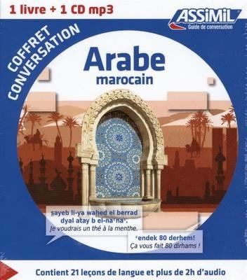Arabe marocain. Coffret conversation. Con CD Audio formato MP3 - M. Quitout - copertina