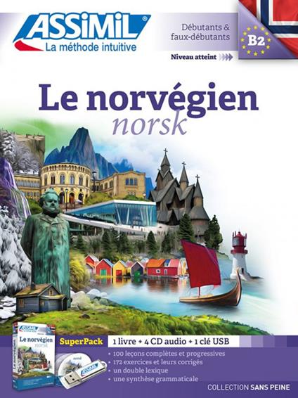 Le norvégien. Con 4 CD-Audio. Con USB Flash Drive - Tom Holta Heide,Françoise Liegaux Heide - copertina