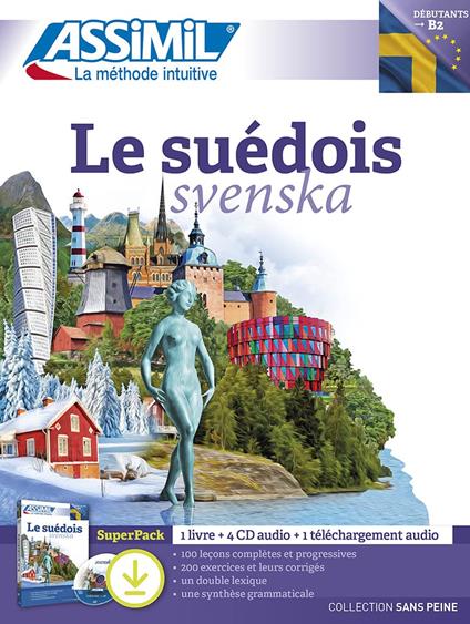 Le suédois. Svenska. Con 4 CD-Audio. Con File audio per il download - William Fovet - copertina