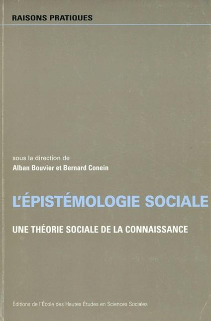 L’épistémologie sociale