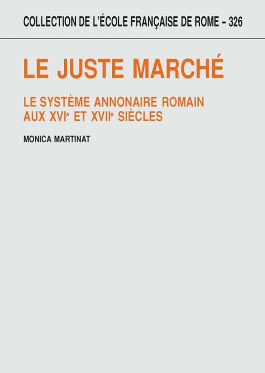 Le juste marché